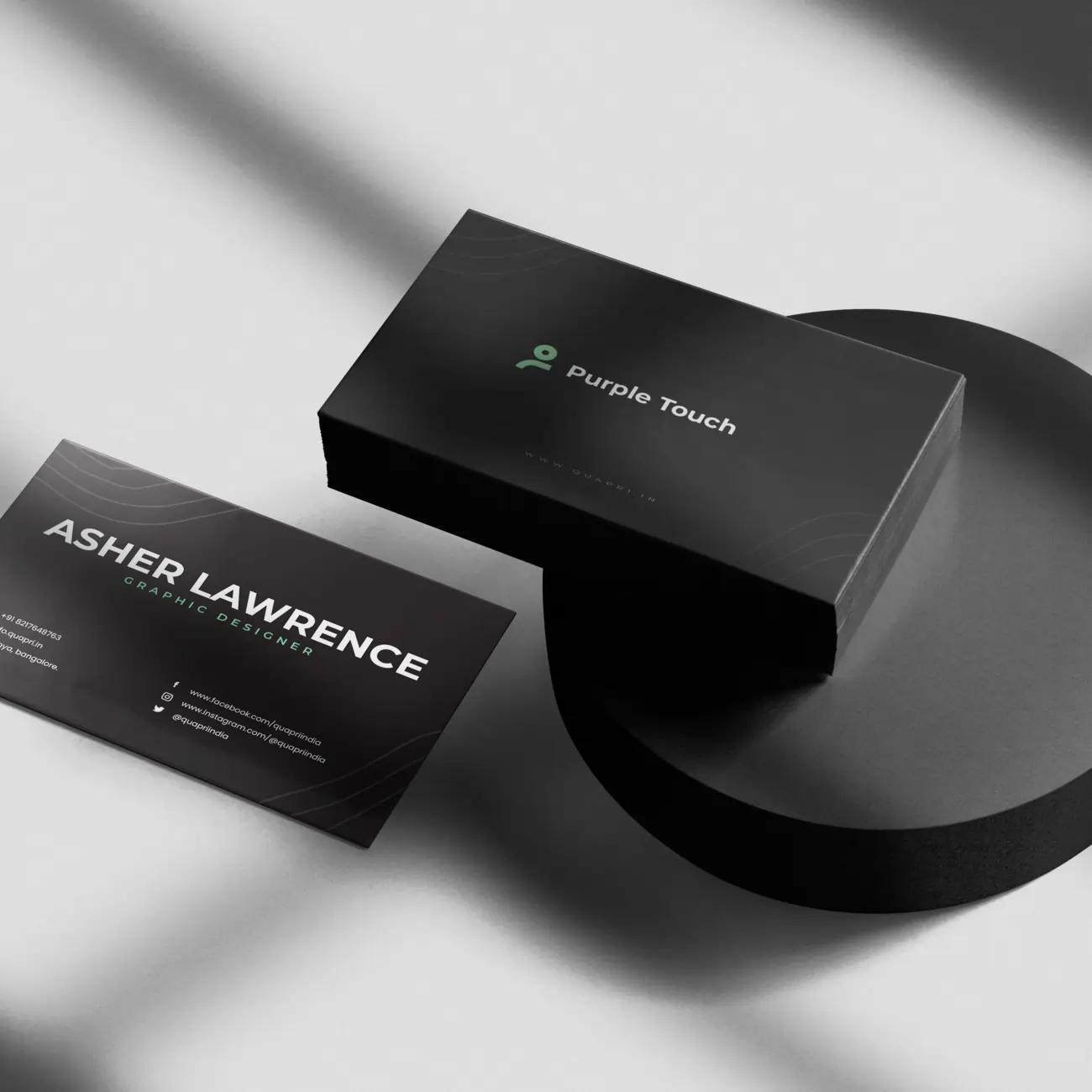 Glossy Visiting Cards