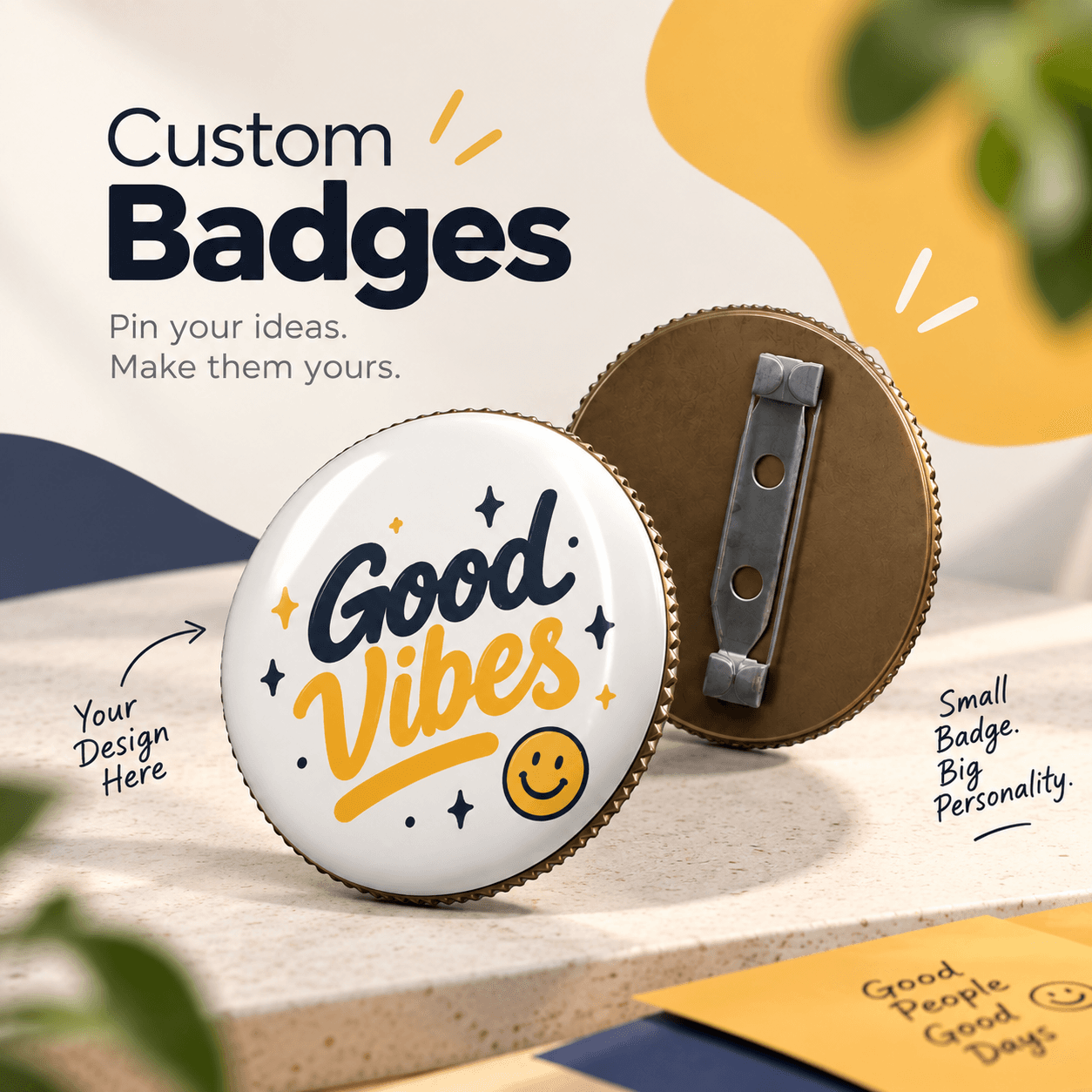 Acrylic Badges