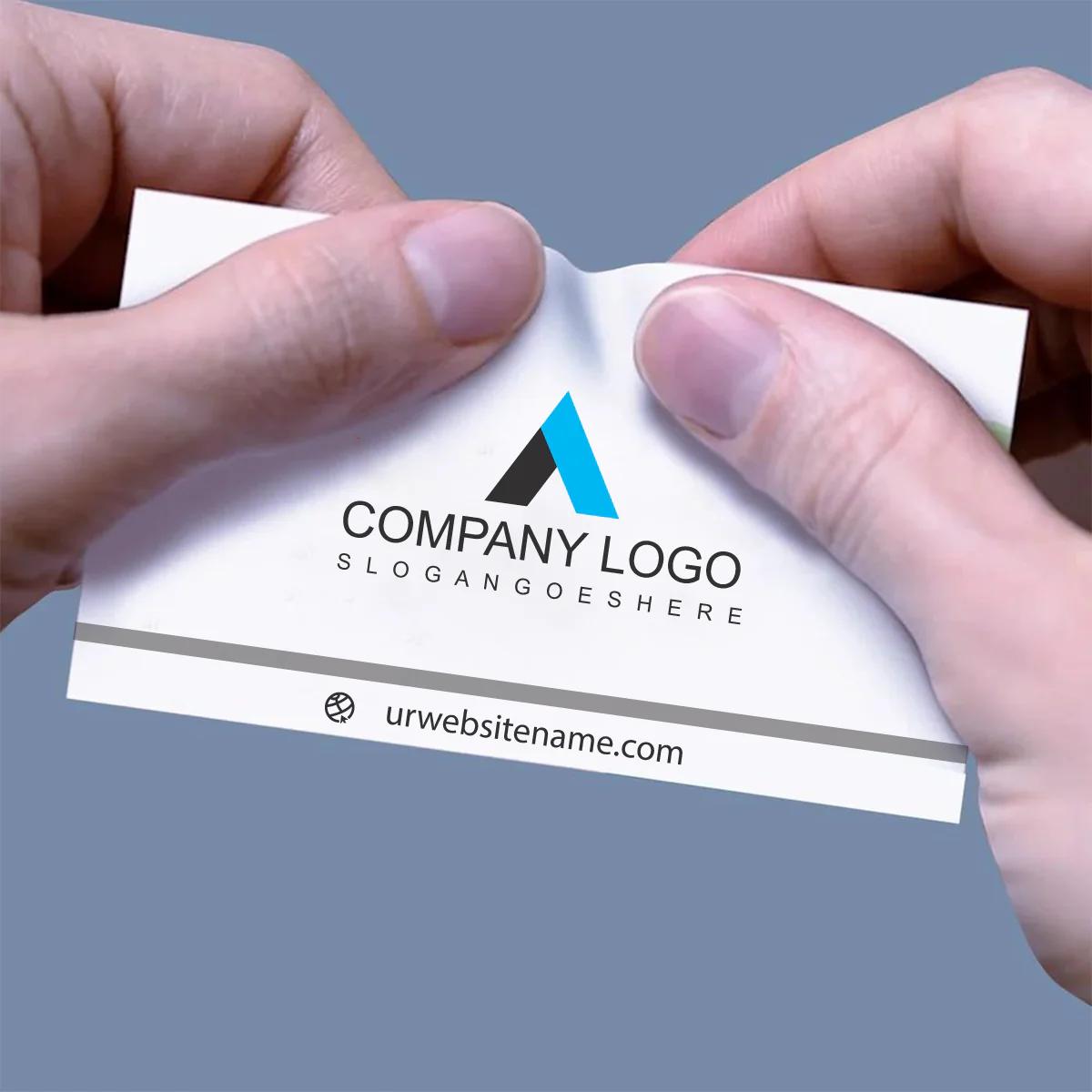 Non-Tearable Visiting Cards lifestyle